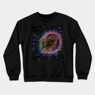 Black Panther Art - Glowing Edges 175 Crewneck Sweatshirt